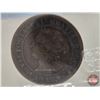 Image 2 : Canada Large Cent 1881H : Open O in VICTORIA (CCCS Cert: F-12) (SEE PICTURES!)  (Listing & Descripti