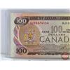 Image 2 : Canada $100 Bill 1975 "X-Replacement" : Crow/Bouey #AJX0374154 (See Pictures for Varieties, Conditio