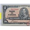 Image 2 : Bank of Canada $2 Bill 1937 : Coyne/Towers #BR6072104 (See Pictures for Varieties, Conditions, Seria