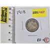 Image 1 : Canada Ten Cent 1918 (SEE PICTURES!)  (Listing & Descriptions are a GUIDE ONLY and are subject to ch