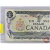 Image 2 : Canada $1 Bill 1973 : Crow/Bouey #ECJ3311763 (See Pictures for Varieties, Conditions, Serial Numbers