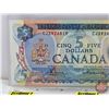 Image 2 : Canada $5 Bill 1972 : Bouey/Rasminsky #CJ3926819 (See Pictures for Varieties, Conditions, Serial Num