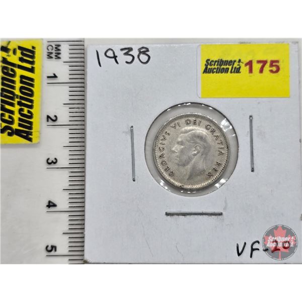 Canada Ten Cent 1938 (SEE PICTURES!)  (Listing & Descriptions are a GUIDE ONLY and are subject to ch