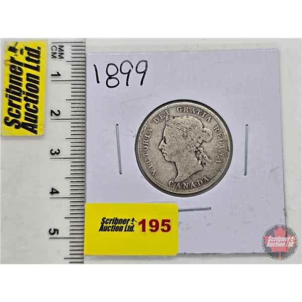 Canada Twenty Five Cent 1899 (SEE PICTURES!)  (Listing & Descriptions are a GUIDE ONLY and are subje