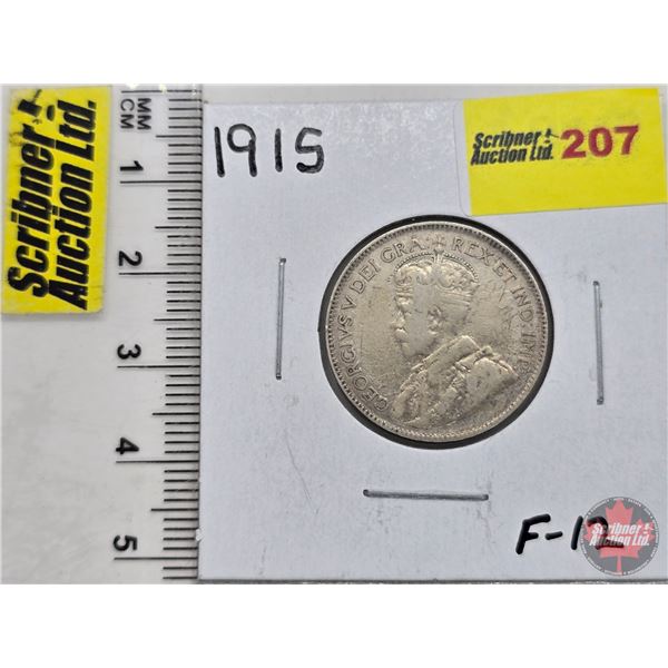 Canada Twenty Five Cent 1915 (SEE PICTURES!)  (Listing & Descriptions are a GUIDE ONLY and are subje