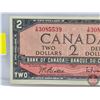 Image 2 : Canada $2 Bill 1954 : Beattie/Rasminsky #YR3085539 (See Pictures for Varieties, Conditions, Serial N