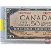 Image 2 : Canada $50 Bill 1954 : Beattie/Rasminsky #BH4823546 (See Pictures for Varieties, Conditions, Serial 