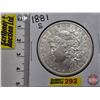 Image 1 : USA Morgan Dollar 1881S (SEE PICTURES!)  (Listing & Descriptions are a GUIDE ONLY and are subject to