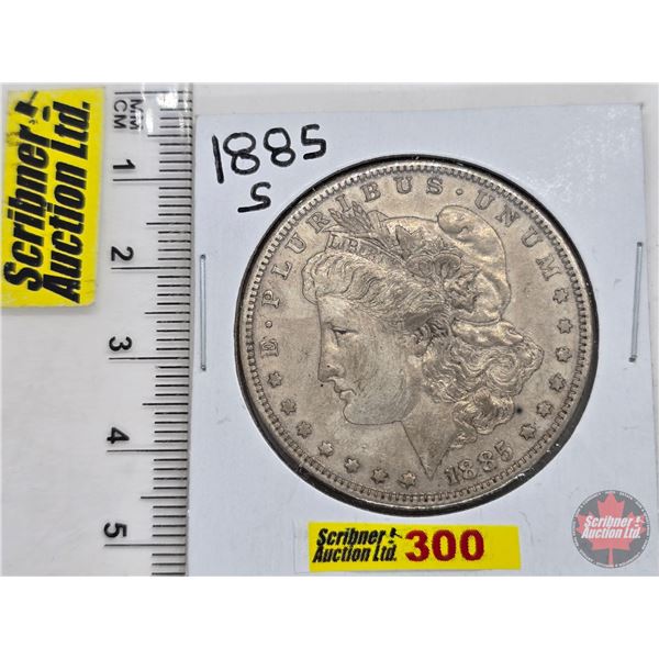 USA Morgan Dollar 1885S (SEE PICTURES!)  (Listing & Descriptions are a GUIDE ONLY and are subject to