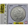 Image 1 : USA Morgan Dollar 1887S (SEE PICTURES!)  (Listing & Descriptions are a GUIDE ONLY and are subject to