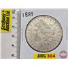 Image 1 : USA Morgan Dollar 1889 (SEE PICTURES!)  (Listing & Descriptions are a GUIDE ONLY and are subject to 