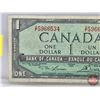 Image 2 : Canada $1 Bill 1954 : Lawson/Bouey #ZF5966534 (See Pictures for Varieties, Conditions, Serial Number