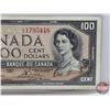 Image 3 : Canada $100 Bill 1954 : Lawson/Bouey #CJ1795448 (See Pictures for Varieties, Conditions, Serial Numb