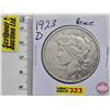 Image 1 : USA Peace Dollar 1923D (SEE PICTURES!)  (Listing & Descriptions are a GUIDE ONLY and are subject to 