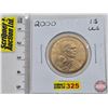 Image 1 : USA Sacagawea 2000P (SEE PICTURES!)  (Listing & Descriptions are a GUIDE ONLY and are subject to cha