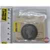 Image 1 : Canada Fifty Cent 1872H : Inv A/V; Marks (ICCS Cert: AG3) (SEE PICTURES!)  (Listing & Descriptions a