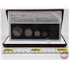 Image 1 : RCM : 90th Anniversary Coin Set 1908-1998 : The Design (Antique Finish) (COA #05821) (SEE PICTURES!)