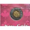 Image 2 : Canada 1996 : The End of an Era : New Coin Replaces Bank Note (with Collector Card) (See Pictures fo
