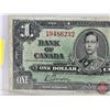 Image 2 : Bank of Canada $1 Bill 1937 : Gordon/Towers #HM9486232 (See Pictures for Varieties, Conditions, Seri