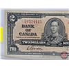 Image 2 : Bank of Canada $2 Bill 1937 : Gordon/Towers #TB4524415 (See Pictures for Varieties, Conditions, Seri