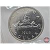 Image 2 : Canada One Dollar 1948 : Scratch (ICCS Cert: AU50) (SEE PICTURES!)  (Listing & Descriptions are a GU
