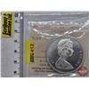 Image 1 : Canada One Dollar 1965 : Type V; Heavy Cameo (ICCS Cert: MS62) (SEE PICTURES!)  (Listing & Descripti