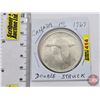 Image 1 : Canada One Dollar 1967 (SEE PICTURES!)  (Listing & Descriptions are a GUIDE ONLY and are subject to 