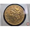 Image 11 : USA 1865S $20 Liberty Double Eagle Gold Coin : Brilliant Uncirculated (Encased - No COA) (Gold .900)