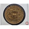 Image 13 : USA 1865S $20 Liberty Double Eagle Gold Coin : Brilliant Uncirculated (Encased - No COA) (Gold .900)