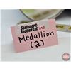 Image 8 : MEDALLION Combo (2) :  - Premium Motor Oil Can (6-1/2"H) - Motor Oil Can (6-1/2"H)