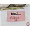 Image 8 : SHALER RISLONE Combo (2) :  - "The Oil Alloy" One Imperial Quart Can (6-1/2"H) - Engine Treatment On