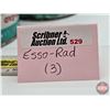 Image 8 : ESSO Combo (3) : - Esso-Rad : Allseason Anti-Freeze Coolant One Quart Can (6-1/2"H) - Imperial Esso 