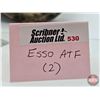 Image 8 : ESSO Combo (2) : - Automatic Transmission Fluid One Imperial Quart Can (6-1/2"H) - Automatic Transmi