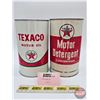 Image 2 : TEXACO Combo (2) : - Motor Detergent Concentrate One Imperial Quart Can (6-5/8"H) - Motor Oil One Im