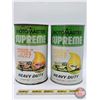 Image 2 : MOTOMASTER SUPREME (Green) Combo (2) : Heavy Duty One Quart Cans (6-1/2"H)