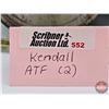 Image 8 : KENDALL Combo (2) : Automatic Transmission Fluid One Quart Cans (6-1/2"H)