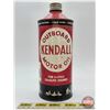 Image 2 : KENDALL Outboard Motor Oil : For 2 Cycle Gasoline Engines One U.S. Quart Tin (PARTIALLY FULL!) (8-3/