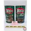 Image 2 : ROCO Combo (2) : Rocolube Premium Motor Oil One Imperial Quart Cans (FULL) (6-1/2"H)