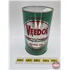 Image 1 : VEEDOL Premium Quality Motor Oil One Imperial Quart Can (6-1/2"H)