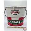 Image 2 : CO-OP Grease Ten Pound Pail (Empty) (7-1/2"H x 9" DIA)