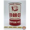 Image 2 : EN-AR-CO Motor Oil One Imperial Quart Can (6-1/2"H)