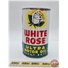 Image 2 : WHITE ROSE Ultra Motor Oil : Heavy Duty One Imperial Quart Can (6-1/2"H)