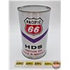 Image 1 : PACIFIC 66 : HDS Motor Oil One Quart Can (FULL) (6-1/2"H)