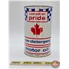 Image 2 : CANADIAN PRIDE Non- Detergent Motor Oil One Quart Can (6-1/2"H)