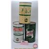 Image 2 : CASTROL Combo (3) : - 2-Stroke Motor Oil One Imperial Quart Can (Cardboard) (6-1/2"H) - 2-Stroke Mot