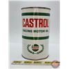 Image 2 : CASTROL Racing Motor Oil : R40 One Imperial Quart Can (FULL) (6-1/2"H)