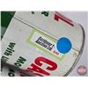 Image 8 : CASTROL Combo (2) : Motor Oil with Liquid Tungsten One Canadian Quart Cans (FULL) (6-1/2"H)