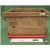 Image 1 : CASTROL Wood Crate : "1917, 1929, 1946 Limited Edition" (10"H x 17"W x 11-1/2"D)