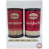 Image 2 : IMPERIAL Combo (2) : - Anti-Freeze : Alcohol One Imperial Quart Can (6-3/4"H) - Essolube HD Motor Oi