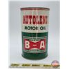 Image 2 : B-A Autolene Motor Oil One Imperial Quart Can (6-3/4"H)